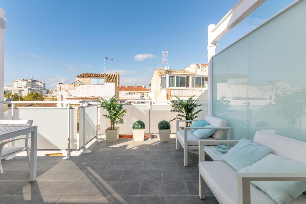 Beach Penthouse Sitges Rentals Exteriör bild