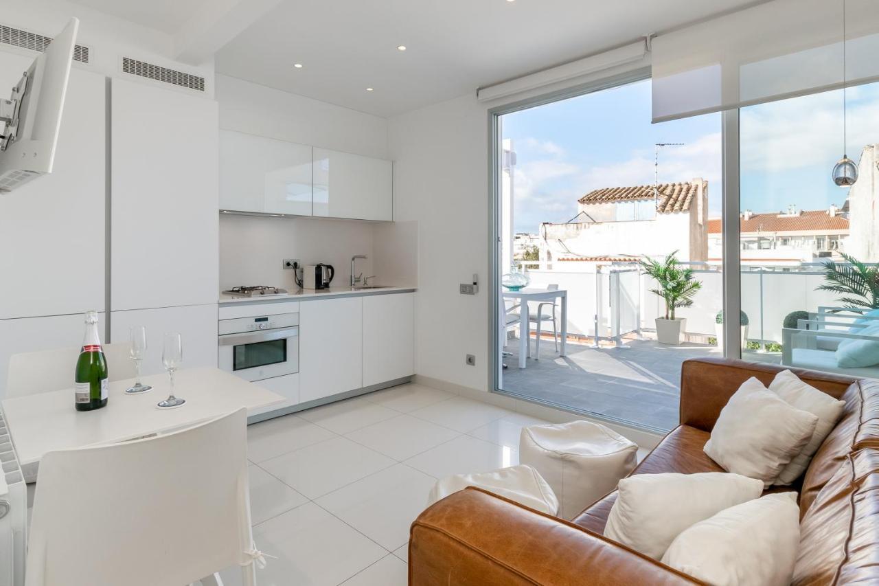 Beach Penthouse Sitges Rentals Exteriör bild