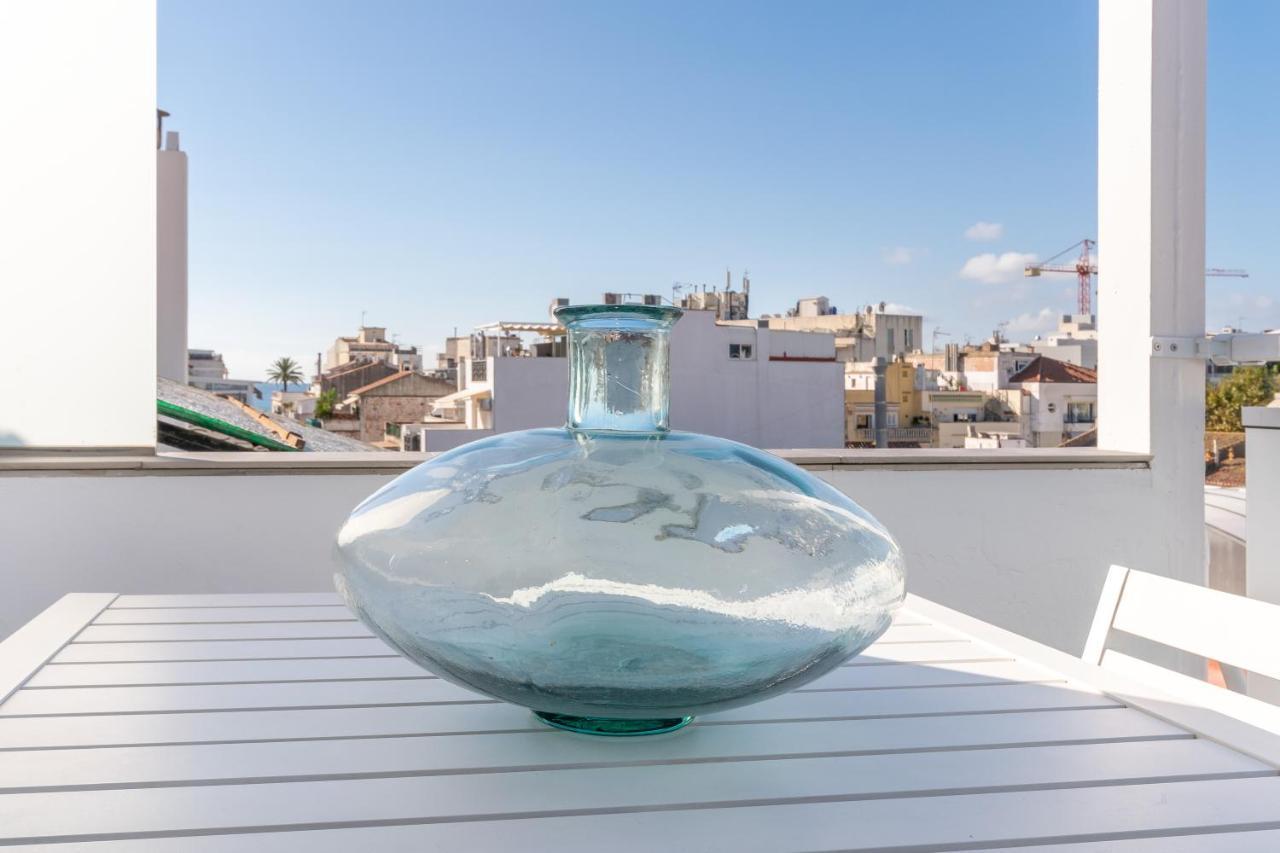 Beach Penthouse Sitges Rentals Exteriör bild